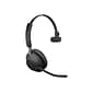 jabra Evolve2 65 MS Mono USB-A Bluetooth Mono Computer Headset, MT Certified, Black (26599-899-999