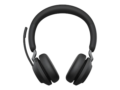 jabra Evolve2 65 UC Stereo USB-A Noise Canceling Bluetooth Stereo Computer Headset, Black (26599-989