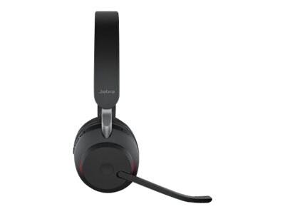 jabra Evolve2 65 UC Stereo USB-A Noise Canceling Bluetooth Stereo Computer Headset, Black (26599-989-889)