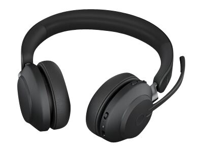 jabra Evolve2 65 UC Stereo USB-A Noise Canceling Bluetooth Stereo Computer Headset, Black (26599-989-889)