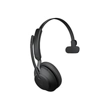 jabra Evolve2 65 UC Mono USB-A Bluetooth Mono Computer Headset, Black (26599-889-999)