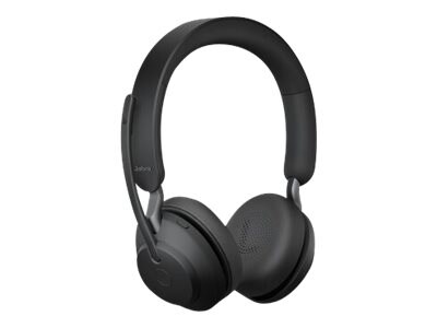 jabra Evolve2 65 UC Stereo USB-A Bluetooth Stereo Computer Headset, UC Certified, Black (26599-989-999)