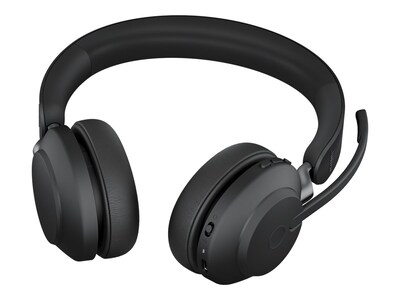 jabra Evolve2 65 UC Stereo USB-A Noise Canceling Bluetooth Stereo Computer Headset, Black (26599-989-989)