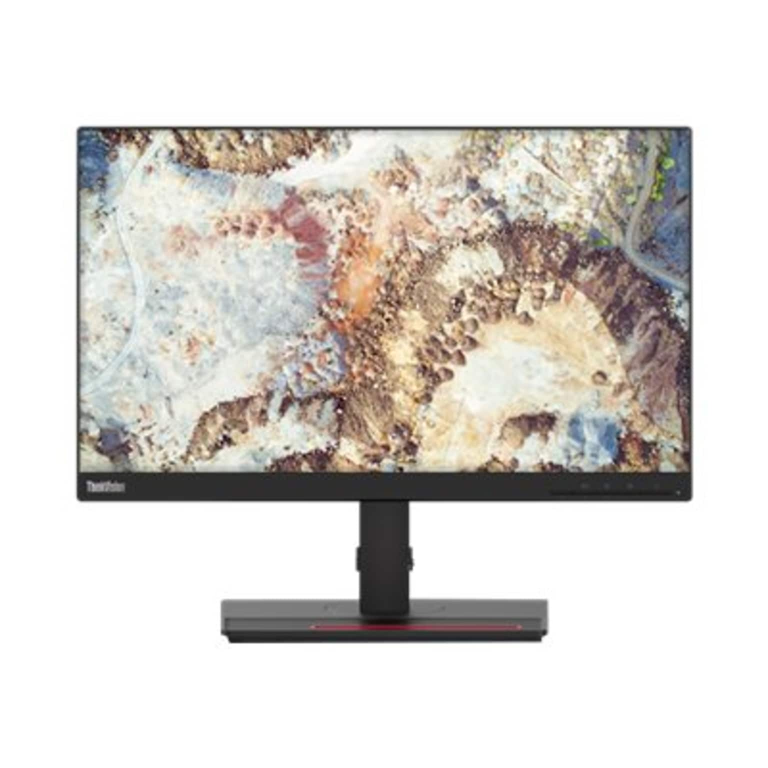 Lenovo ThinkVision T22i-20 61FEMAT6US 21.5 LED Monitor, Raven Black