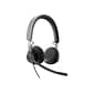 Logitech Zone Wired Noise Cancelling Stereo Computer Headset, Over-the-Head, Graphite (981-000871)