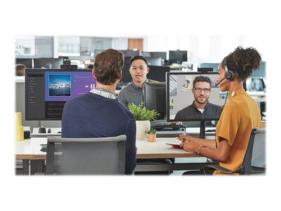 Logitech Zone Wired Noise Canceling Stereo Computer Headset, Over-the-Head, Graphite (981-000876)