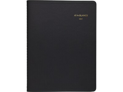 2021 AT-A-GLANCE 9 x 11 Planner, Black (70-260-05-21)