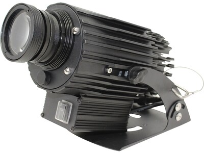 National Marker Virtual Sign: Social Distancing Projector, Please Keep a Safe Distance: 6 Feet, Aluminum, 6.7 x 9.25, Black