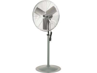 TPI 78 2-Speed Oscillating Pedestal Fan, Gray (07964202)