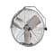 TPI Workstation 27 3-Speed Wall Fan, Gray/Black (08540702)