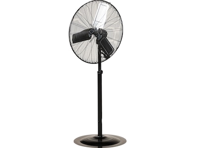 TPI Heavy Duty 30 3-Speed Pedestal Fan, Black (08761702)