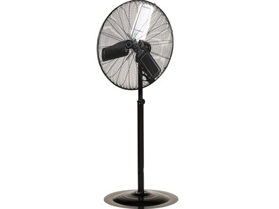 TPI Heavy Duty 30 3-Speed Pedestal Fan, Black (08761702)