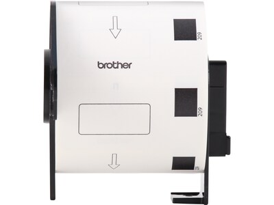 Brother DK-1209 Small Address Paper Labels, 2-4/10" x 1-1/10", Black on White, 800 Labels/Roll, 3 Rolls/Box (DK-12093PK)