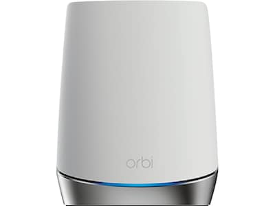 Netgear Orbi AX2400 Dual Band Mesh WiFi 6 Router, White (RBS750-100NAS)