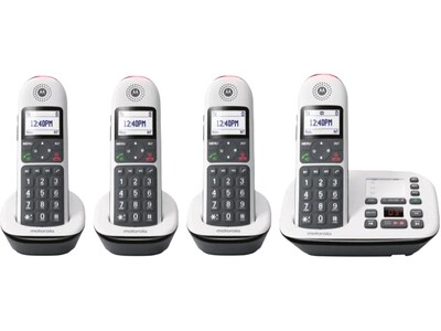 Motorola Cordless Phone, White (CD5014)