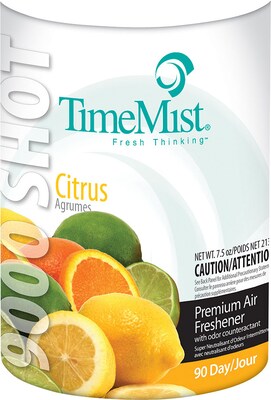 Timemist™ 9000 Metered Air Freshener; Citrus, 7.5 oz Aerosol, 4/Case