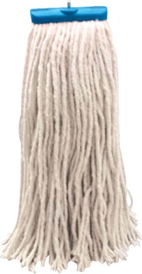 Unisan® Lieflat Wet Mop; Cotton, Cut End, 12 MopHeads/Case